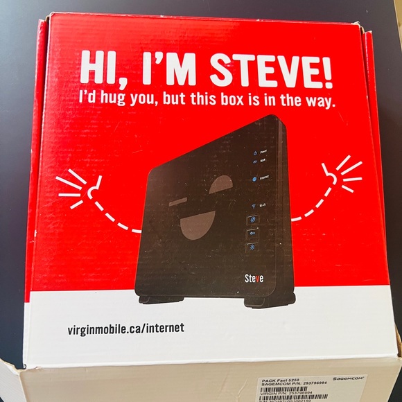 Fast 5250 Steve Wireless Modem - Virgin Mobile WiFi Router - Picture 4 of 4